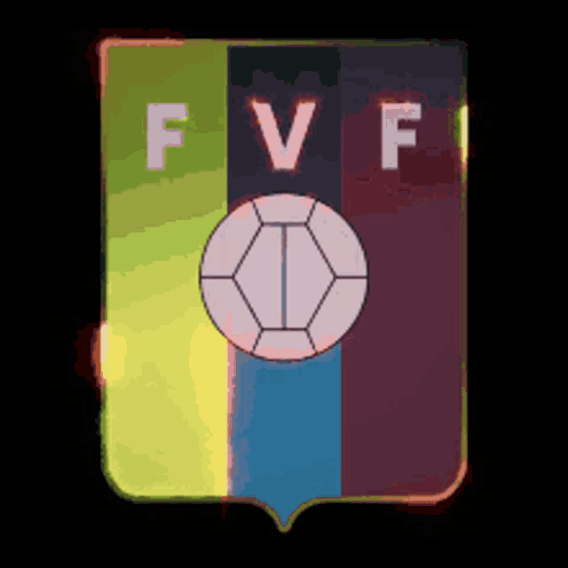 a shield with a soccer ball and the letters fvf