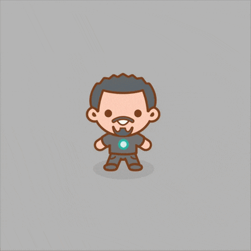 a cartoon of a man with a mustache is standing in front of a fireball