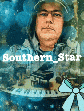 a southern star poster with a man in a hoodie