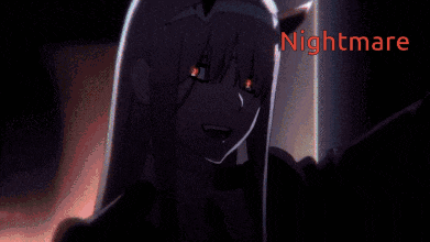 a poster for a movie called nightmare