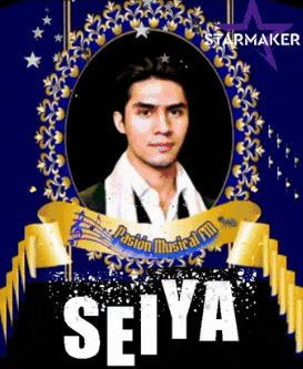 a picture of a man with the name seiya