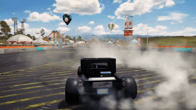 Forza Horizon3 Hot Wheels Bone Shaker GIF - Forza Horizon3 Hot Wheels Bone Shaker Drift GIFs