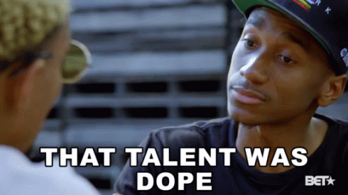 That Talent Was Dope Acknowledge GIF - That Talent Was Dope Acknowledge Agree GIFs