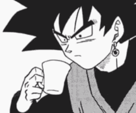 Goku Drink GIF - Goku Drink Zamasu GIFs