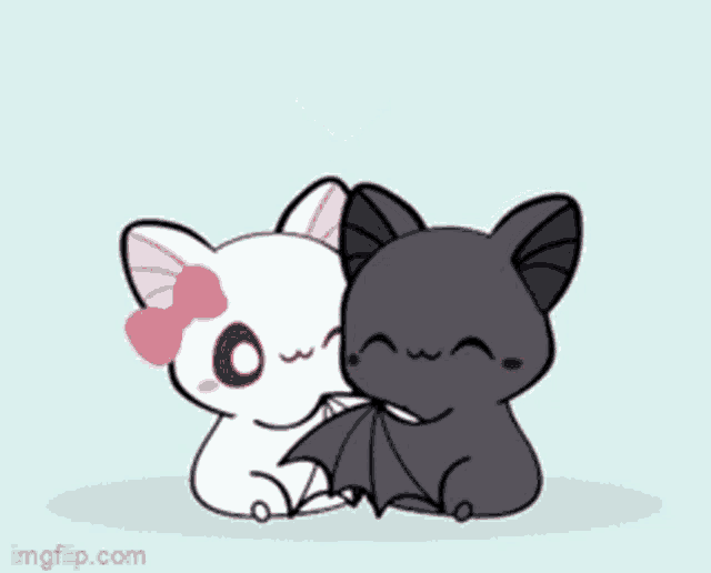 Cuddly Bats Bat GIF - Cuddly Bats Bat Hug GIFs