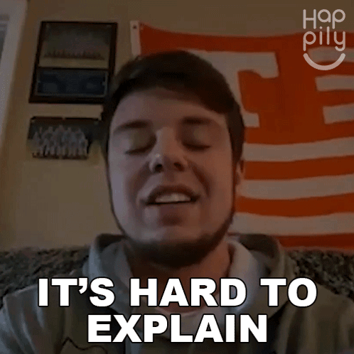 Its Hard To Explain Happily GIF - Its Hard To Explain Happily Its Difficult To Explain GIFs