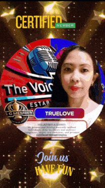 a picture of a woman with the name truelove on the bottom