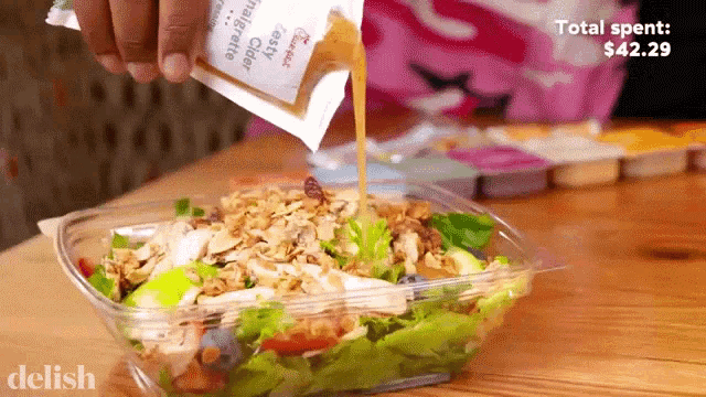 Salad Dressing Sauce GIF - Salad Dressing Sauce Yummy GIFs