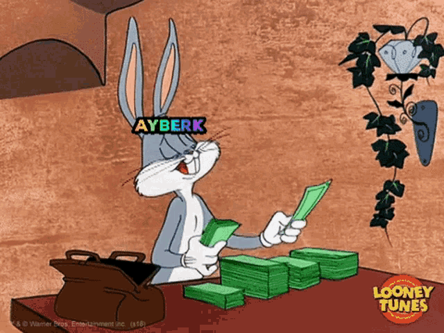 Ayberk Money GIF - Ayberk Money Bugs Bunny GIFs