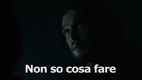 Jon Snow Kit Harington Trono Di Spade Games Of Thrones Non So Che Fare GIF - Jon Snow Kit Harington Games Of Thrones GIFs