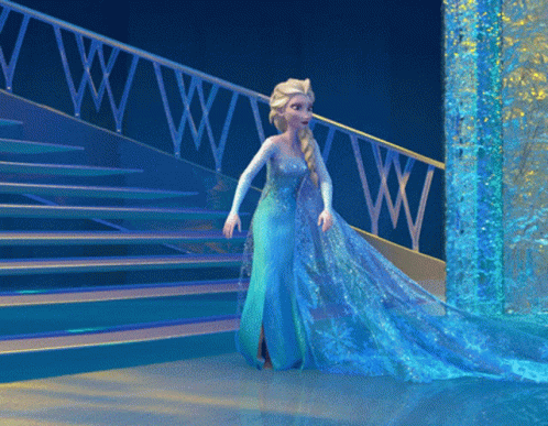 Frozen Run GIF - Frozen Run Elsa GIFs