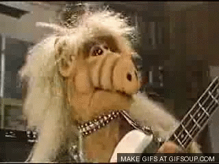 Alf Rock Star GIF - Alf Rock Star Pig GIFs