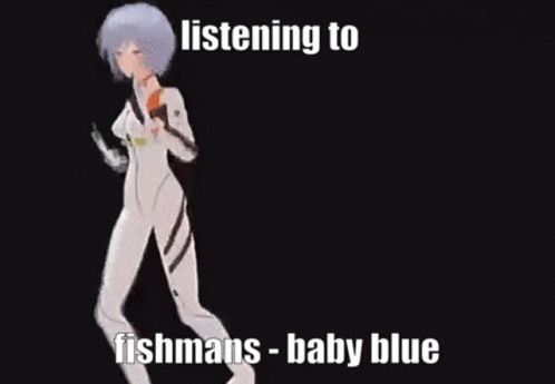 Rei Ayanami Dancing GIF - Rei Ayanami Dancing Fishmans GIFs