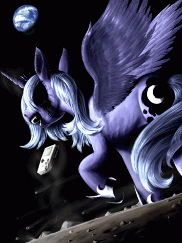 Princess Luna Mareon Moon GIF - Princess Luna Mareon Moon GIFs