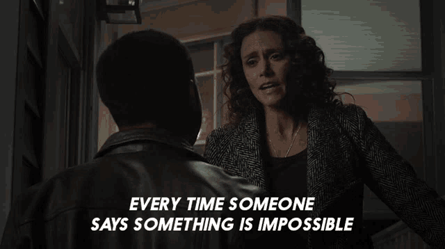 Every Time Someone Says Something Is Impossible Somehow The Impossible Happens Melissa Mccall GIF - Every Time Someone Says Something Is Impossible Somehow The Impossible Happens Melissa Mccall Scott Mccall GIFs