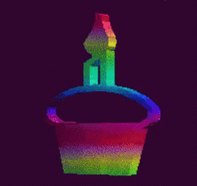 Rainbow Rainbow Cupcake GIF - Rainbow Rainbow Cupcake Happy Birthday GIFs