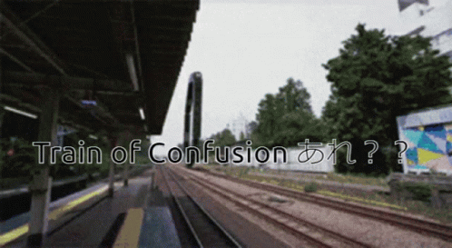 Train Confusion GIF