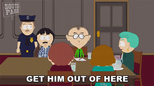 Get Him Out Of Here South Park GIF - Get Him Out Of Here South Park S23e6 GIFs