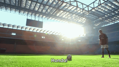 Ac Milan | The World Of Keisuke Honda #welcomehonda GIF - Ac Milan Honda Keisuke GIFs