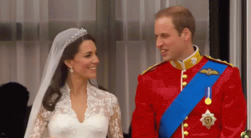 Kate Middleton Just Married GIF - Kate Middleton Prince William Just Married GIFs