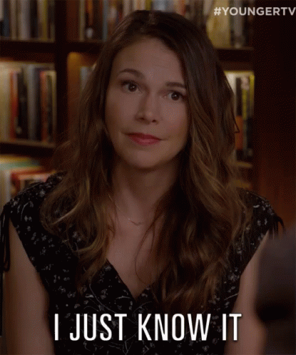 I Just Know It Liza Miller GIF - I Just Know It Liza Miller Sutton Foster GIFs