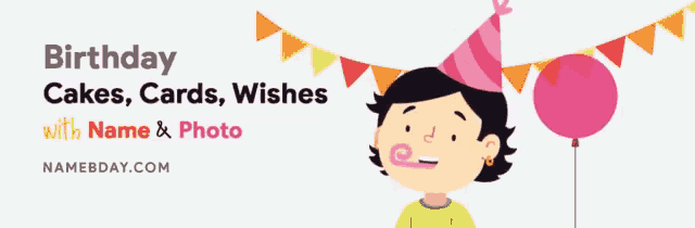 a birthday cakes cards wishes with name and photo advertisement
