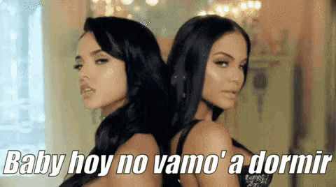 Natti Natasha Y Becky G Siendo Sexy En El Video De Sin Pijama GIF