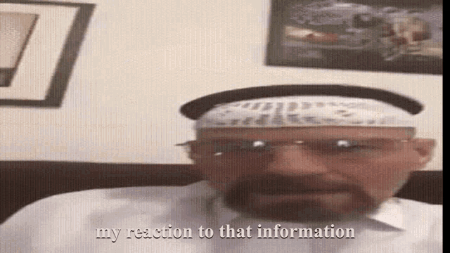 Walter White My Reaction To That Information GIF - Walter White My Reaction To That Information Arab Walter White GIFs