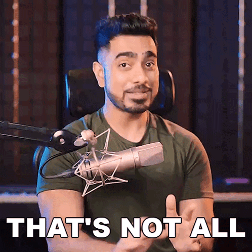 That'S Not All Unmesh Dinda GIF - That'S Not All Unmesh Dinda Piximperfect GIFs