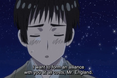 a cartoon character says i want to form an alliance with you at all costs