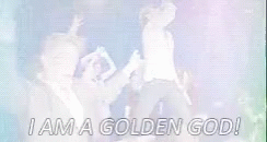 Hanson Party GIF - Hanson Party I Am A Golden God GIFs
