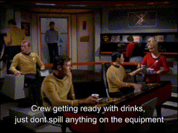 Star Trek Tos GIF - Star Trek Tos Coffee GIFs
