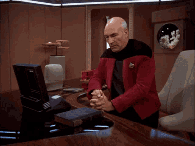 Star Trek Tng GIF - Star Trek Tng Jean Luc Picard GIFs
