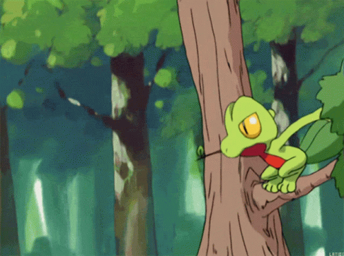 Treecko Parkour GIF - Treecko Parkour Pokémon Treecko GIFs