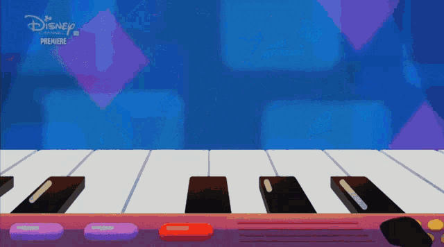 a disney channel advertisement for the premiere of a cartoon