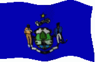 Maine Flag GIF - Maine Flag GIFs