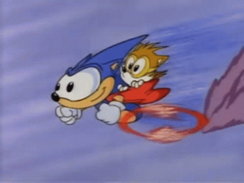 Sonic Tails Running Sonic Tails Backpack GIF - Sonic Tails Running Sonic Tails Backpack Tails Backpack GIFs