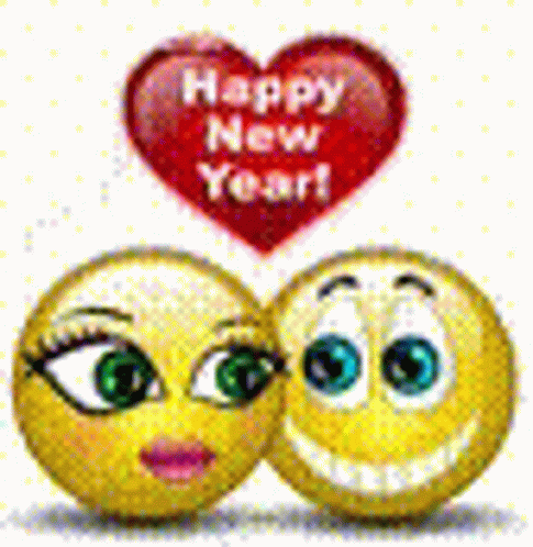 Happy New Year Smiley GIF - Happy New Year Smiley Best Wishes GIFs