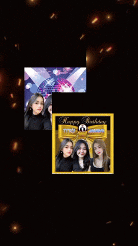 a collage of images with one that says happy birthday on it