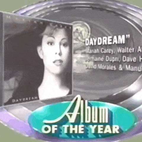 a mariah carey album of the year advertisement for daydream