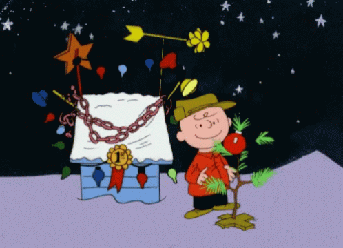 Charlie Brown Christmas GIF - Charlie Brown Christmas Christmas Tree GIFs