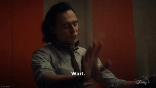 Wait Loki Laufeyson GIF - Wait Loki Laufeyson Tom Hiddleston GIFs
