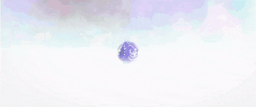 a painting of a sphere with holes in it on a white background