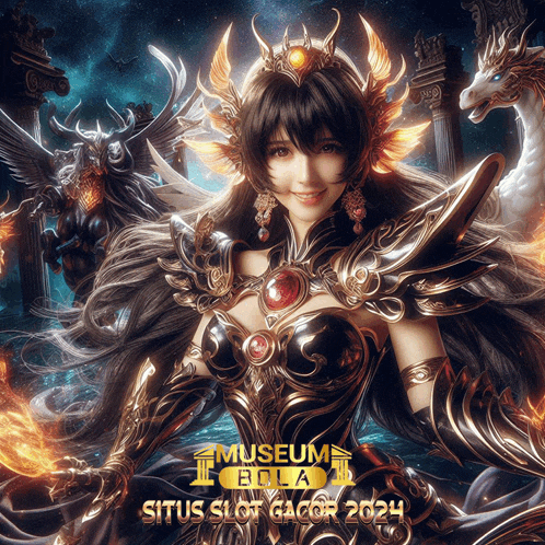a poster for museum bola situs slot gacor