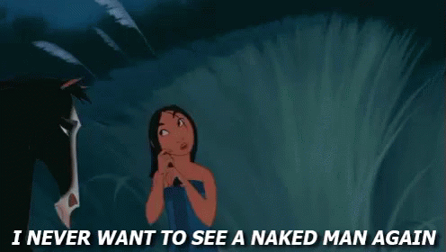 Never Want To See A Naked Man Again - Mulan GIF - Mulan Disney Naked GIFs