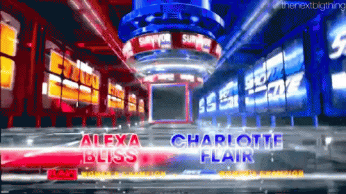 Alexa Bliss Charlotte Flair GIF - Alexa Bliss Charlotte Flair Wwe GIFs