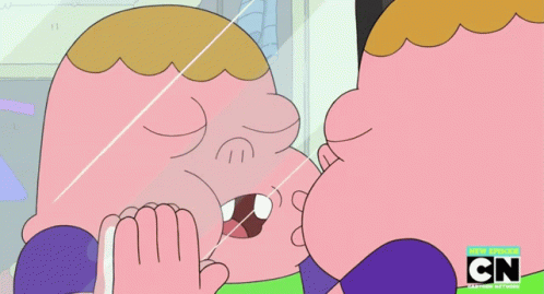 Clarence Kiss GIF - Clarence Kiss Love Yourself GIFs