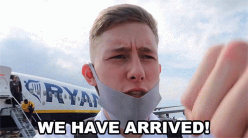 We Have Arrived Ellis Greaves GIF - We Have Arrived Ellis Greaves Thetruefox GIFs