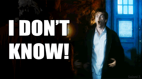 This Is So Me GIF - Dr Who David Tennant I Dont Know GIFs