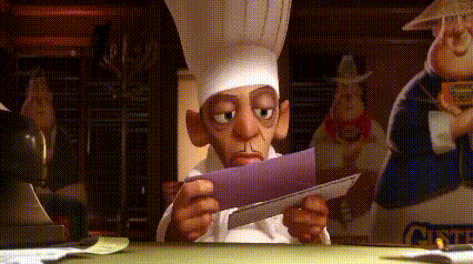 Ratatouille Chef Skinner Letter GIF - Ratatouille Chef Skinner Letter Letter Meme GIFs